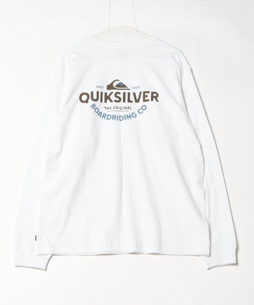 Quiksilver(クイックシルバー)の「クイックシルバー QUIKSILVER TYPED OUT LT(Tシャツ/カットソー・メンズ・ホワイト/ブルー/ブラック・S/M/L/LL)」の6枚目の写真