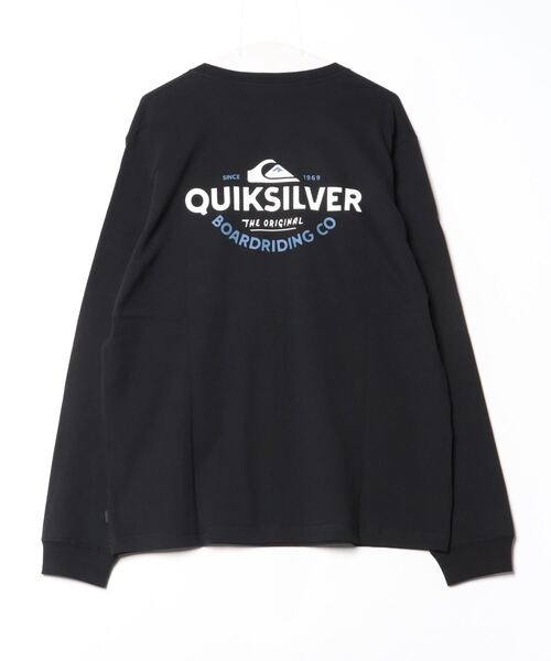 Quiksilver(クイックシルバー)の「クイックシルバー QUIKSILVER TYPED OUT LT(Tシャツ/カットソー・メンズ・ホワイト/ブルー/ブラック・S/M/L/LL)」の4枚目の写真