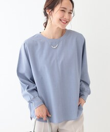 DRESKIP | 【洗える/洗濯後シワになりにくい/体型カバー】お袖ゆったり さらさらドルマンブラウス(シャツ/ブラウス)