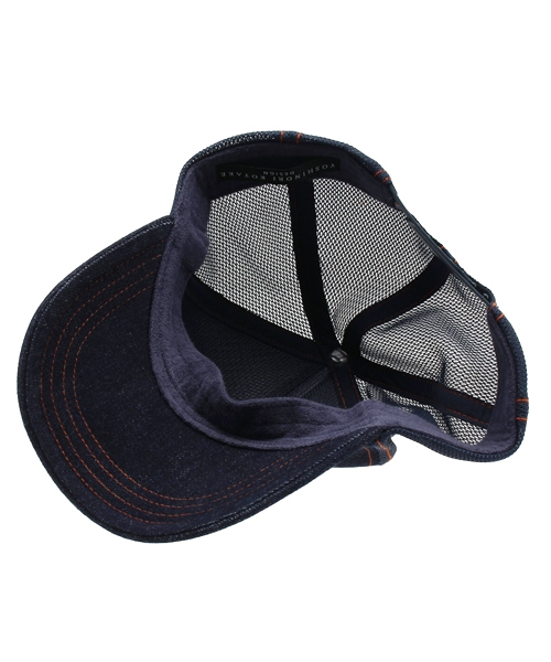 YOSHINORI KOTAKE DESIGN（ヨシノリコタケデザイン）の「YOSHINORI KOTAKE DESIGN デニムメッシュキャップ No.1（キャップ・メンズ・ブルーグラス・FREE）」の5枚目の写真