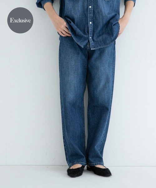 Lee 101 × SonnyLabel ストレートデニム 別注』Lee101×Sonny Label STRAIGHT PANTS(XS MEDIUMUSED