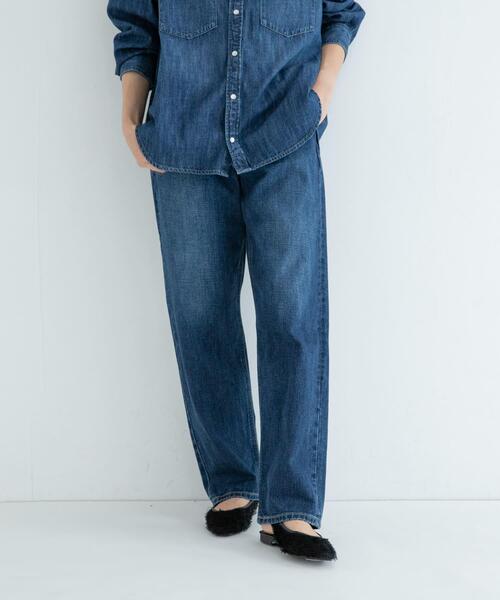 Lee（リー）の「『別注』Lee101×Sonny Label　STRAIGHT PANTS（デニムパンツ・レディース・インディゴブルー/ライトインディゴブルー・SMALL/MEDIUM/X-SMALL）」の18枚目の写真