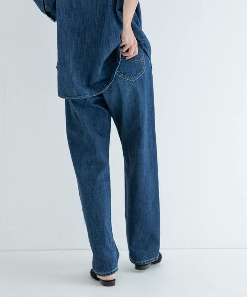 Lee（リー）の「『別注』Lee101×Sonny Label　STRAIGHT PANTS（デニムパンツ・レディース・インディゴブルー/ライトインディゴブルー・SMALL/MEDIUM/X-SMALL）」の20枚目の写真