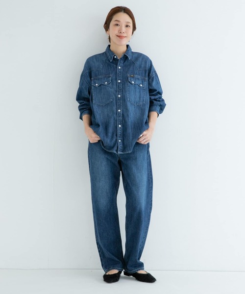 Lee 101 × SonnyLabel ストレートデニム 別注』Lee101×Sonny Label STRAIGHT PANTS(XS MEDIUMUSED