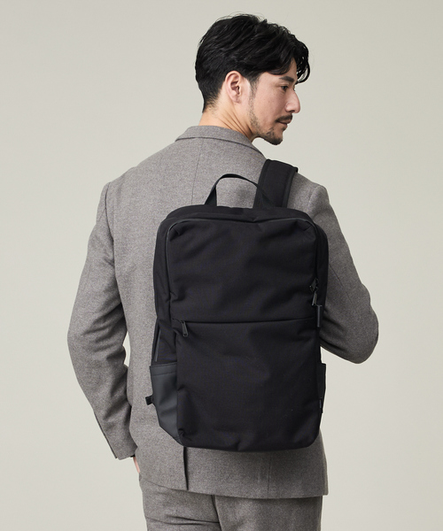 alfredoBANNISTER(アルフレッドバニスター)の「【CODURAナイロン】デイリー&ビジネス バックパック(バックパック/リュック・メンズ・ブラック系その他/ブラック・フリー)」の1枚目の写真