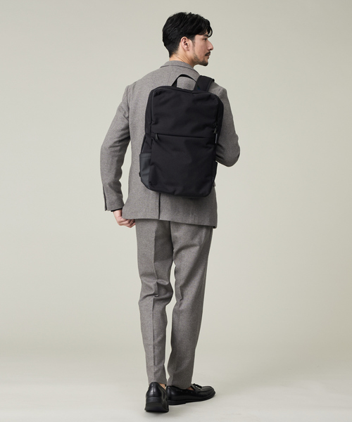alfredoBANNISTER(アルフレッドバニスター)の「【CODURAナイロン】デイリー&ビジネス バックパック(バックパック/リュック・メンズ・ブラック系その他/ブラック・フリー)」の3枚目の写真