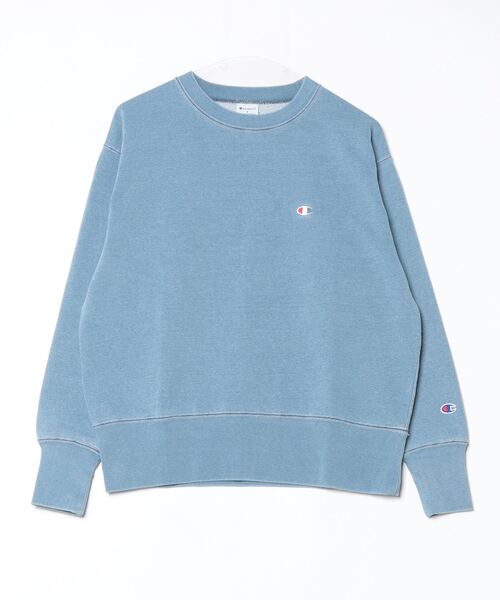 水色 クルーネック トレーナー Champion/チャンピオン】直営限定コレクション メンズ クルーネック