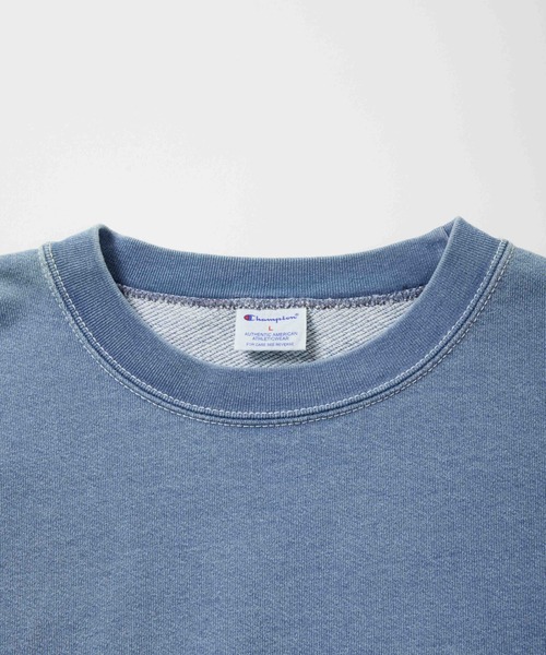 Champion(チャンピオン)の「【Champion/チャンピオン】直営限定コレクション メンズ クルーネックスウェットシャツ(スウェット・メンズ・ブルー系その他2/ブルー系その他・SMALL/MEDIUM/LARGE/X-LARGE)」の5枚目の写真