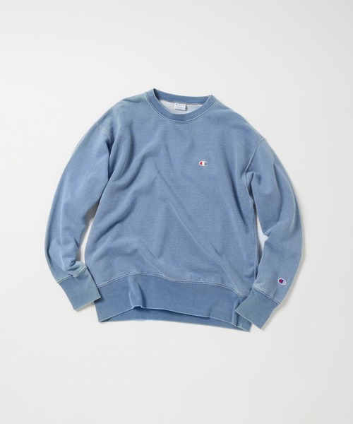 Champion(チャンピオン)の「【Champion/チャンピオン】直営限定コレクション メンズ クルーネックスウェットシャツ(スウェット・メンズ・ブルー系その他2/ブルー系その他・SMALL/MEDIUM/LARGE/X-LARGE)」の7枚目の写真