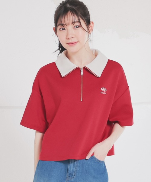 マスターバニーPGノースリーブカットソーハーフジップストライプサイズ1 マスターバニーPGノースリーブカットソーハーフジップストライプ