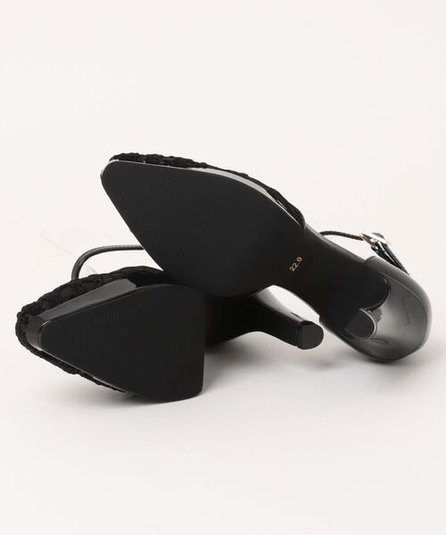 R&E（アールアンドイー）の「【25SS新作】【R&E】コットンレースセパレートパンプス（パンプス・レディース・ホワイト系/ブラック系・22.5cm/23cm/23.5cm/24cm/24.5cm/22cm）」の15枚目の写真