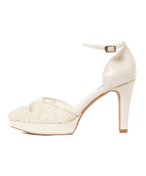 R&E（アールアンドイー）の「【25SS新作】【R&E】コットンレースセパレートパンプス（パンプス・レディース・ホワイト系/ブラック系・22.5cm/23cm/23.5cm/24cm/24.5cm/22cm）」の17枚目の写真