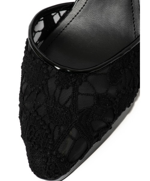 R&E（アールアンドイー）の「【25SS新作】【R&E】コットンレースセパレートパンプス（パンプス・レディース・ホワイト系/ブラック系・22.5cm/23cm/23.5cm/24cm/24.5cm/22cm）」の13枚目の写真