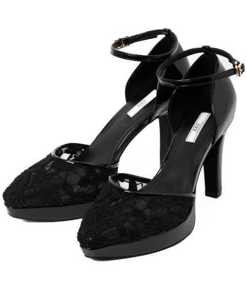 R&E（アールアンドイー）の「【25SS新作】【R&E】コットンレースセパレートパンプス（パンプス・レディース・ホワイト系/ブラック系・22.5cm/23cm/23.5cm/24cm/24.5cm/22cm）」の10枚目の写真