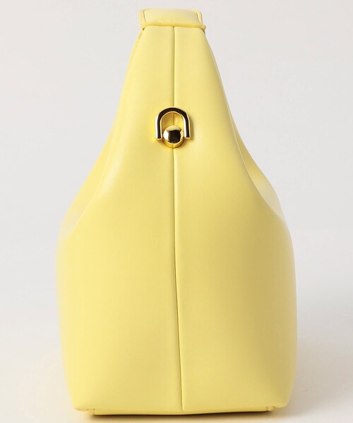 FREAK'S STORE（フリークスストア）の「SINBONO/シンボノ Vienna Top Handl Crossbody Bag/ウィーントップハンドルクロスボディバッグ（ハンドバッグ・レディース・シルバー/レモンイエロー/ブラック・ONE SIZE）」の5枚目の写真