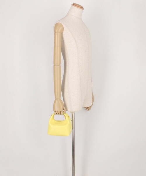 FREAK'S STORE（フリークスストア）の「SINBONO/シンボノ Vienna Top Handl Crossbody Bag/ウィーントップハンドルクロスボディバッグ（ハンドバッグ・レディース・シルバー/レモンイエロー/ブラック・ONE SIZE）」の13枚目の写真