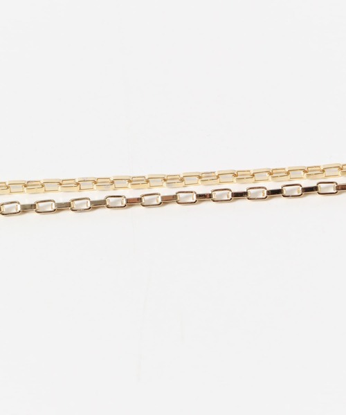 URBAN RESEARCH DOORS（アーバンリサーチドアーズ）の「チェーンブレス（ブレスレット・レディース・シルバー/ゴールド・ONE）」の9枚目の写真
