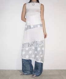 musubore | patchwork lace camisole OP / パッチワークキャミワンピース(ワンピース)