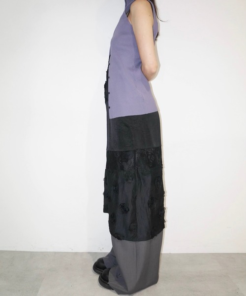 patchwork lace camisole OP / パッチワークキャミワンピース