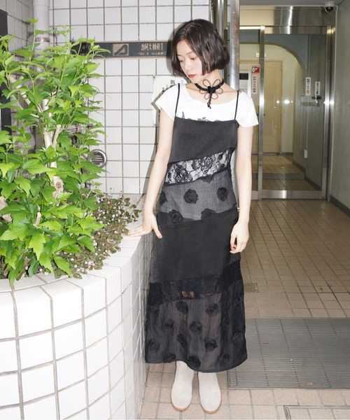 eaphi COTTON LACE PATCHWORK CAMIワンピース 2025年最新】Eaphi cotton lace patchworkの人気アイテム - メルカリ