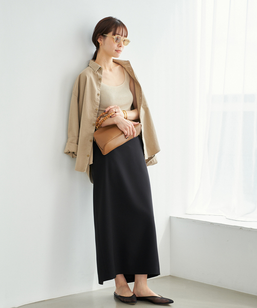 plage（プラージュ）の「LE PETIT PULLE / ル プティ プレ DELMA タンクトップ（タンクトップ・レディース・ブラック/ゴールド・FREE）」の11枚目の写真