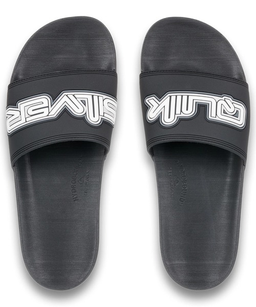 Quiksilver(クイックシルバー)の「RIVI WORDMARK SLIDE//クイックシルバーロゴシャワサン(シャワーサンダル)(サンダル・メンズ・ブラック・28cm/25cm/26cm/27cm)」の3枚目の写真