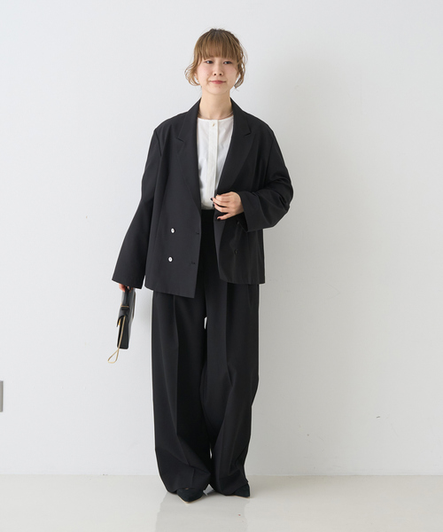 Rouge vif Anna(ルージュヴィフアンナ)の「スラッシュカフス・パフ袖ブラウス(シャツ/ブラウス・レディース・モカ/ブラック/オフホワイト・フリー)」の18枚目の写真