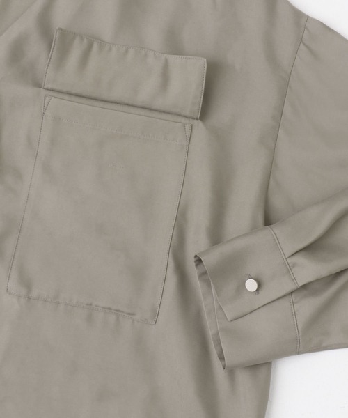 URBAN RESEARCH ROSSO WOMEN(アーバンリサーチ ロッソ)の「キュプラツイルVネックブラウス(シャツ/ブラウス・レディース・ブルー/モカ/ライトベージュ・FREE)」の17枚目の写真