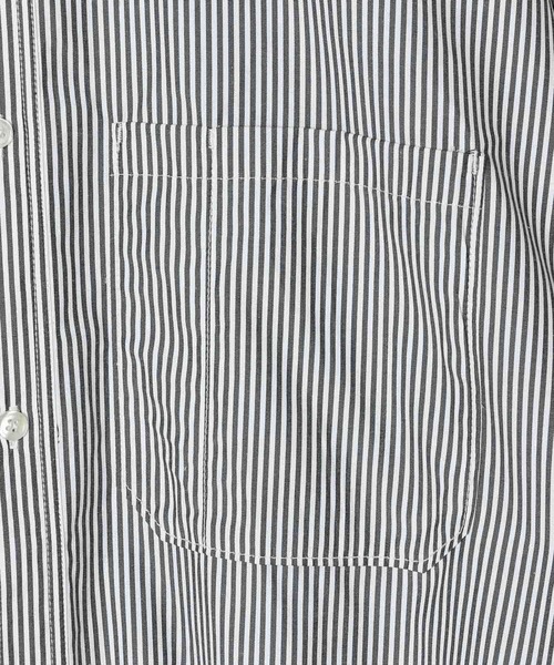 GEORGE'S（ジョージズ）の「ストライプBIGシャツ（シャツ/ブラウス・メンズ・ホワイト×ブルー/ホワイト×グレー・MEDIUM/LARGE）」の15枚目の写真