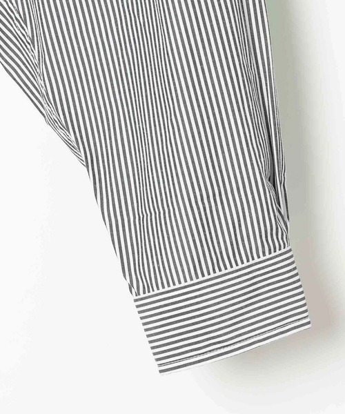 GEORGE'S（ジョージズ）の「ストライプBIGシャツ（シャツ/ブラウス・メンズ・ホワイト×ブルー/ホワイト×グレー・MEDIUM/LARGE）」の16枚目の写真