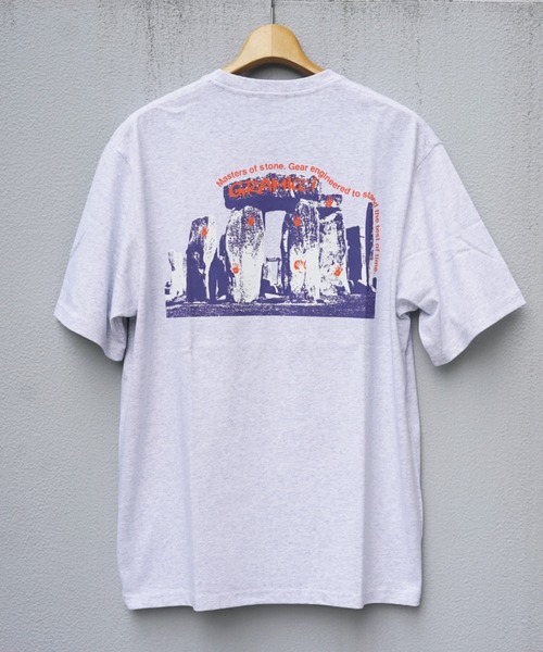 Gramicci（グラミチ）の「GRAMICCI/グラミチ　STONEHENGE TEE　ストーンヘンジＴシャツ（Tシャツ/カットソー・メンズ・ブラック/グレー・XL/M/L）」の19枚目の写真