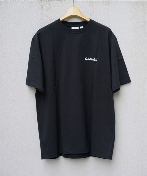 Gramicci（グラミチ）の「GRAMICCI/グラミチ　STONEHENGE TEE　ストーンヘンジＴシャツ（Tシャツ/カットソー・メンズ・ブラック/グレー・XL/M/L）」の18枚目の写真