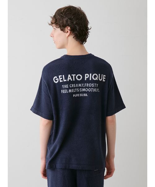 【11/17までお値下】GELATO PIQUE ルームウェア 新品未使用 セール】【HOMME】スムーズィーliteクールプルオーバー（ルーム