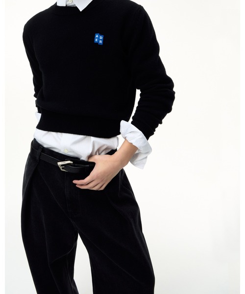 ADER error(アーダーエラー)の「ADER error/アーダーエラー/WIDE DENIM(デニムパンツ・メンズ・ブラック・M/S)」の8枚目の写真
