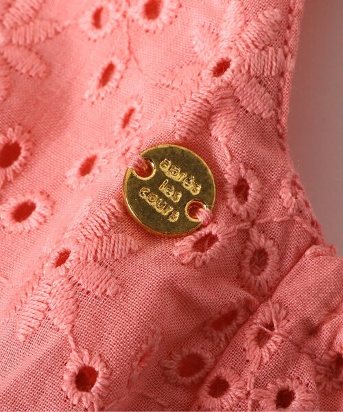 apres les cours（アプレレクール）の「レースサロペット（その他ベビーウェア・キッズ・ミント/ピンク・70/80）」の11枚目の写真