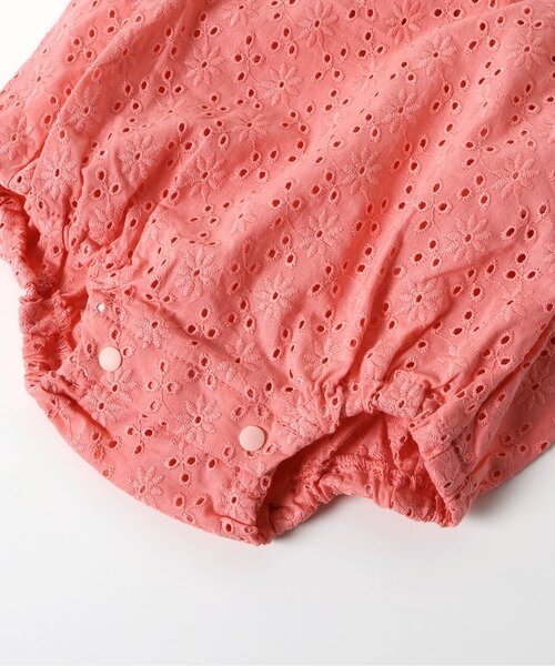 apres les cours（アプレレクール）の「レースサロペット（その他ベビーウェア・キッズ・ミント/ピンク・70/80）」の9枚目の写真