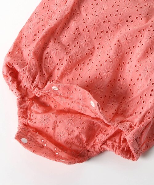 apres les cours（アプレレクール）の「レースサロペット（その他ベビーウェア・キッズ・ミント/ピンク・70/80）」の10枚目の写真