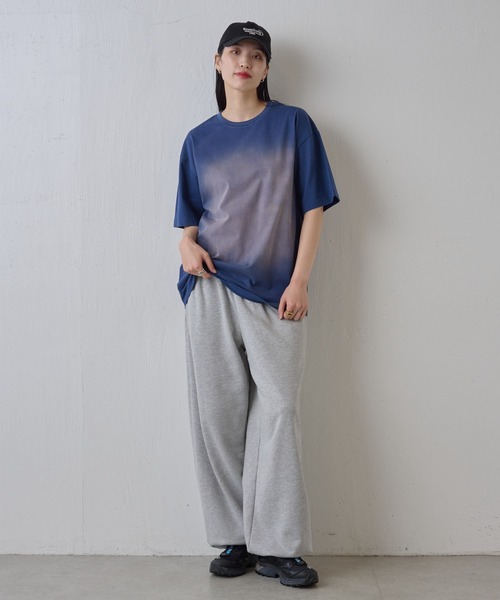 COLONY 2139（コロニートゥーワンスリーナイン）の「フロントスプレーTシャツ（Tシャツ/カットソー・メンズ・ブラック/ネイビー・MEDIUM/LARGE）」の12枚目の写真
