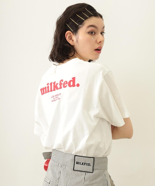 Disney(ディズニー)の「DONALD DUCK / COOKING S/S TEE(Tシャツ/カットソー・レディース・ライトブルー/ホワイト・ONE SIZE)」の8枚目の写真