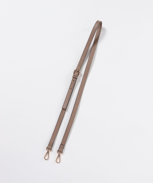 Andemiu（アンデミュウ）の「フラップショルダー492557（ハンドバッグ・レディース・ブラウン/アイボリー/ダークグレー・FREE）」の13枚目の写真