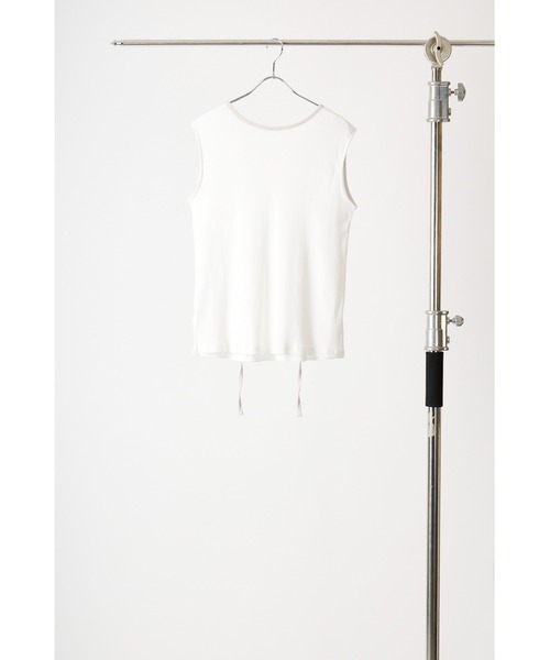 CHIGNON（シニヨン）の「CHIGNON チョーカーリブトップス（Tシャツ/カットソー・レディース・ホワイト/ブラウン/ブラック・FREE）」の6枚目の写真