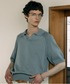LURAKU（ルラク）の「【LURAKU】dry touch knit polo shirt / ドライタッチニットポロシャツ（ポロシャツ・L）」