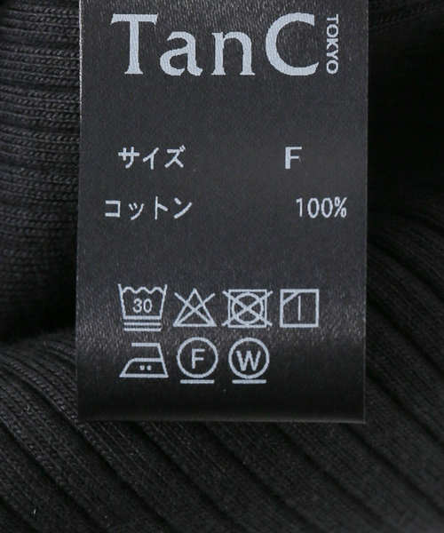 plage（プラージュ）の「TanC TOKYO / タンクトウキョウ SKIN TOP（タンクトップ・レディース・ブラック/アイボリー・FREE）」の16枚目の写真