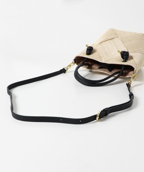 VIOLAd'ORO アバカメッシュ2WAYバッグ（ショルダーバッグ