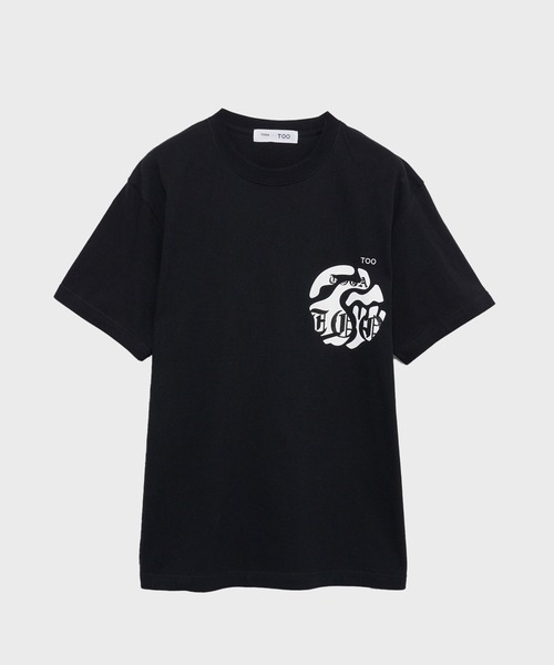 TOGA VIRILIS（トーガ ビリリース）の「【TOGA VIRILIS】Print tee 1（Tシャツ/カットソー・メンズ・ホワイト/ブラック・L/M）」の2枚目の写真