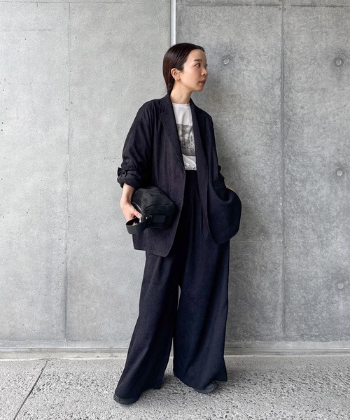RNA-N 23aw コーデュロイワイドストレート●M●グレージュ RNA-N 23aw コーデュロイワイドストレート○M○グレージュ