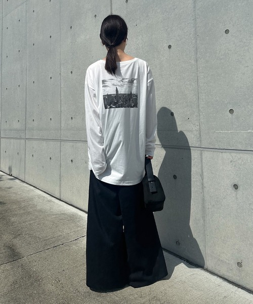 select MOCA by son（セレクトモカバイソン）の「コーデュロイワイドストレートスラックス（スラックス・レディース・チャコール/ブラウン/ブラック・MEDIUM/LARGE）」の19枚目の写真