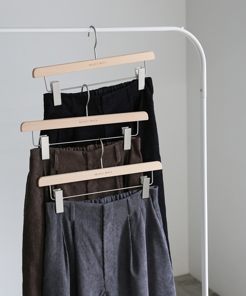 select MOCA by son（セレクトモカバイソン）の「コーデュロイワイドストレートスラックス（スラックス・レディース・チャコール/ブラウン/ブラック・MEDIUM/LARGE）」の20枚目の写真