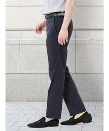 m.f.editorial（エムエフエディトリアル）の「【接触冷感 吸汗速乾 ストレッチ】タカキュー リネン混 ノータックビジネスパンツ（スラックス）」