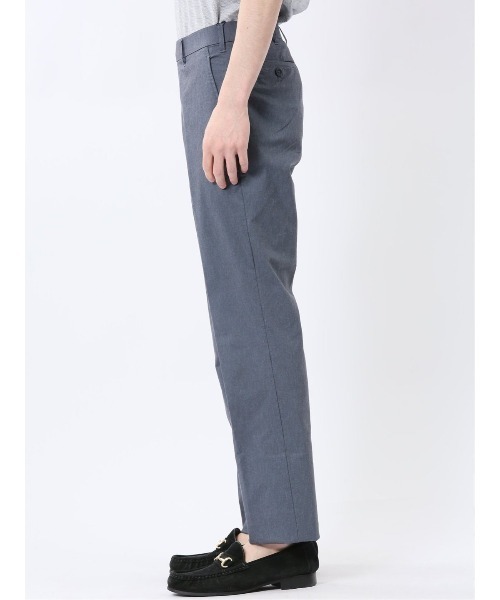 m.f.editorial(エムエフエディトリアル)の「【接触冷感 吸汗速乾 ストレッチ】タカキュー リネン混 ノータック ビジネス スラックス パンツ(スラックス・メンズ・グレー/ブルー/ネイビー・LARGE/X-LARGE/MEDIUM/S/3L)」の19枚目の写真